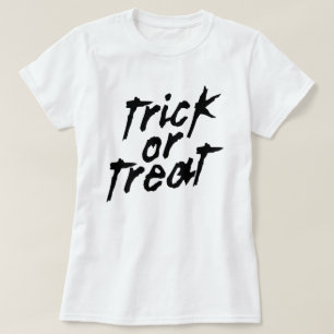 Trick oder Treat Halloween-Hemd T-Shirt