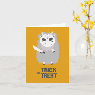 Trick oder Treat Halloween Karte