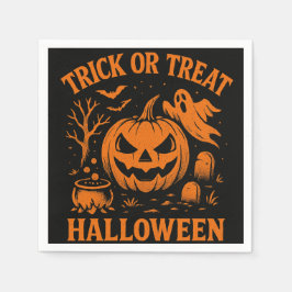 Trick oder Treat Halloween Napkins Serviette