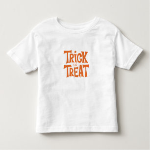Trick oder Treat Halloween Outfit Kleinkind T-shirt