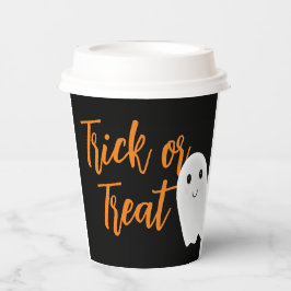 Trick oder Treat Halloween Pappbecher