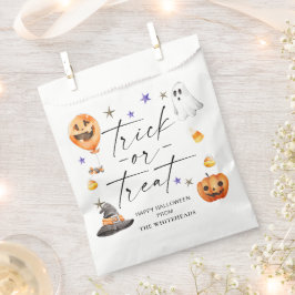 Trick oder Treat Halloween-Party Geschenktütchen