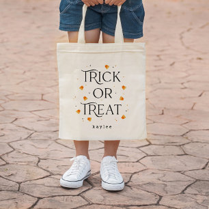 Trick oder Treat Halloween Personalisiert Tote Bag Tragetasche