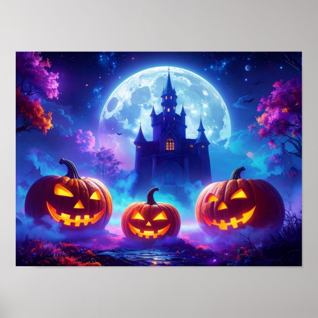 Trick oder Treat Halloween Poster (Vorne)
