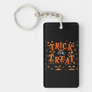 Trick oder Treat Halloween-Schlüsselanhänger Schlüsselanhänger