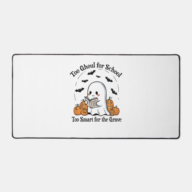 Trick oder Treat Halloween Schreibtischunterlage (Vorderseite)