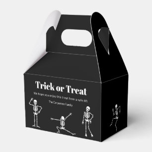 Trick oder Treat Halloween Social Distancing Gesch Geschenkschachtel