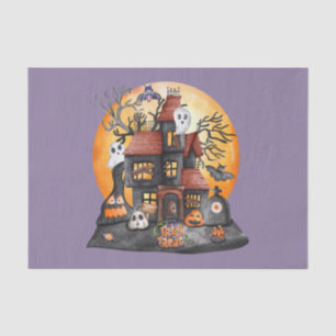 Trick oder Treat Halloween Spuk House-Ansammlung Seidenpapier