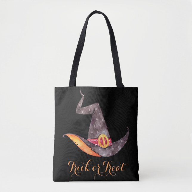 Trick oder Treat Halloween-Tasche Tasche (Vorderseite)
