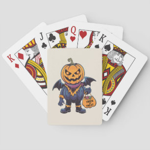 Trick oder Treat   Happy Halloween Spielkarten