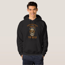 TRICK ODER TREAT IHNEN SELBST lustige Hallope zwis Hoodie