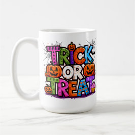 Trick oder Treat Kaffeetasse