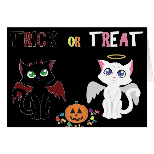 Trick oder Treat Kittens (Vorderseite (Horizontal))