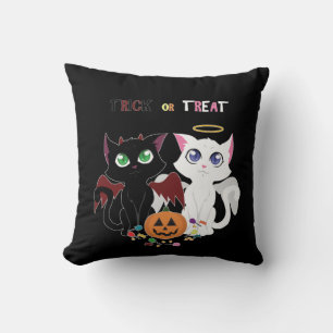 Trick oder Treat Kittens Kissen