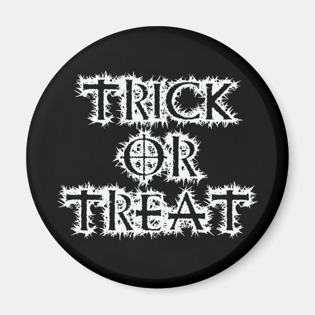 Trick oder Treat Magnet (Vorne)