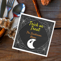 Trick oder Treat Minimalistisch Ghost Halloween Fa