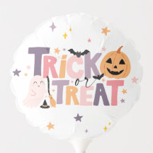 Trick oder Treat Niedliche Halloween-Ballondekor