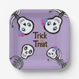 Trick oder Treat Pappteller