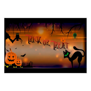 Trick oder Treat Poster