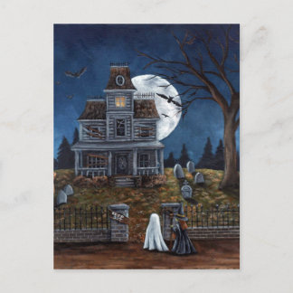 Trick oder Treat Postkarte
