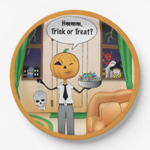 Trick oder Treat Pumpkin Vater
