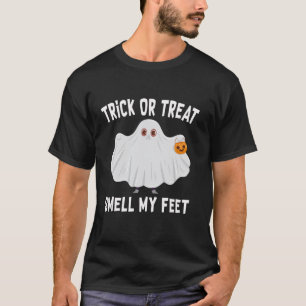 Trick oder Treat Riechen mein Feet Funny Pumpkin H T-Shirt
