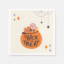 Trick oder Treat Serviette