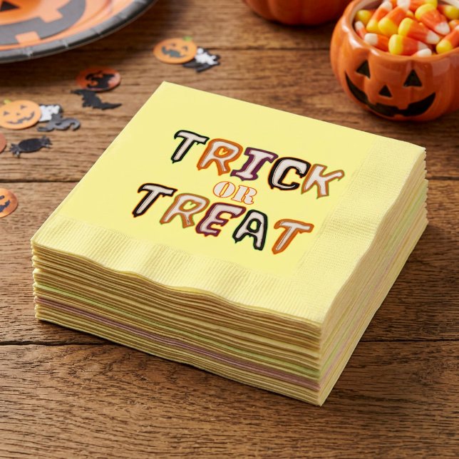 Trick oder Treat Serviette (Von Creator hochgeladen)