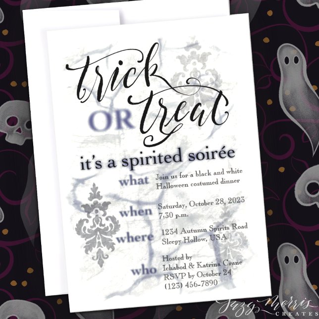 Trick oder Treat Soirée individuelle Einladung (Von Creator hochgeladen)