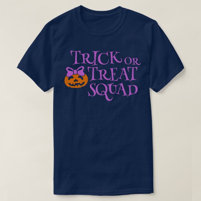 Trick oder Treat Squad Halloween Trick oder Treat  T-Shirt (Design vorne)