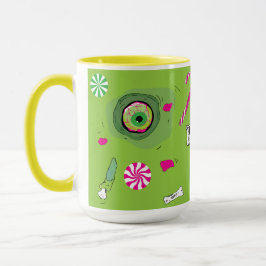 Trick oder Treat! Süß, süß und süß! Tasse