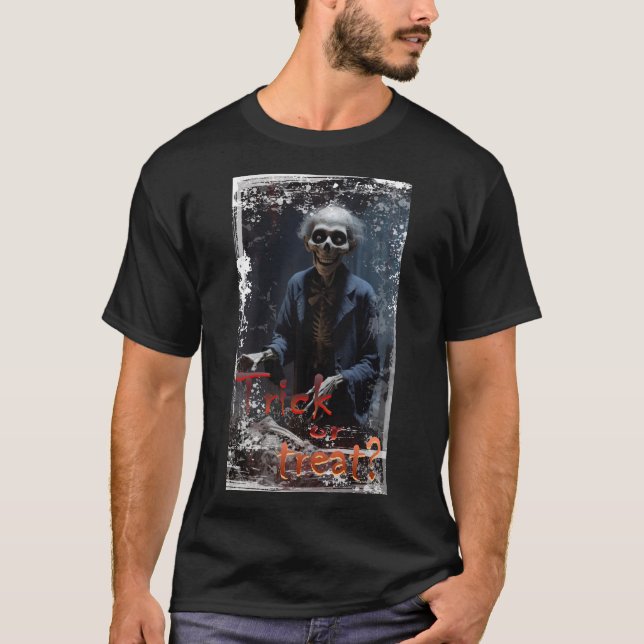 Trick oder Treat? T-Shirt (Vorderseite)