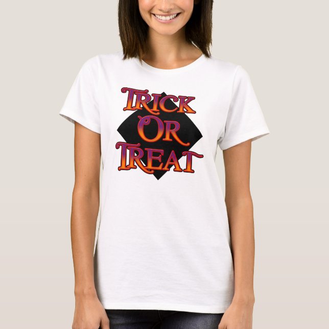 Trick oder Treat T-Shirt (Vorderseite)