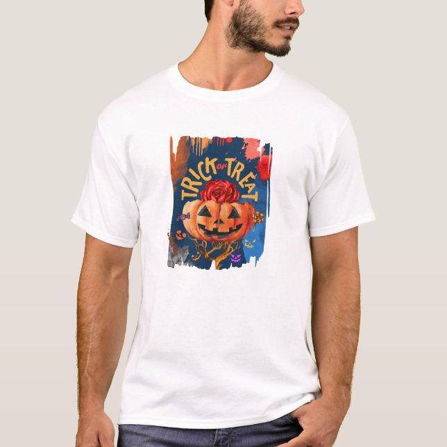 Trick oder Treat T-Shirt (Vorderseite)