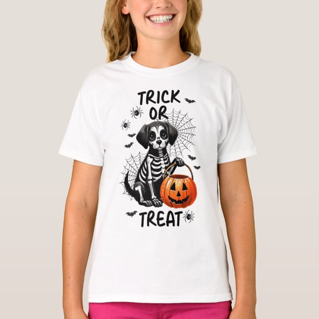Trick oder Treat T-Shirt (Vorderseite)