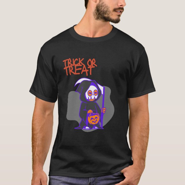 Trick oder Treat T-Shirt (Vorderseite)