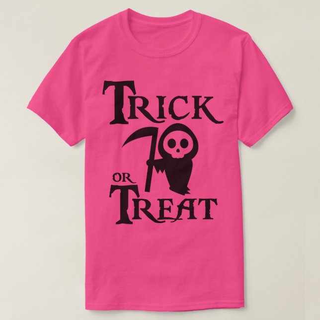 Trick oder Treat T-Shirt (Design vorne)