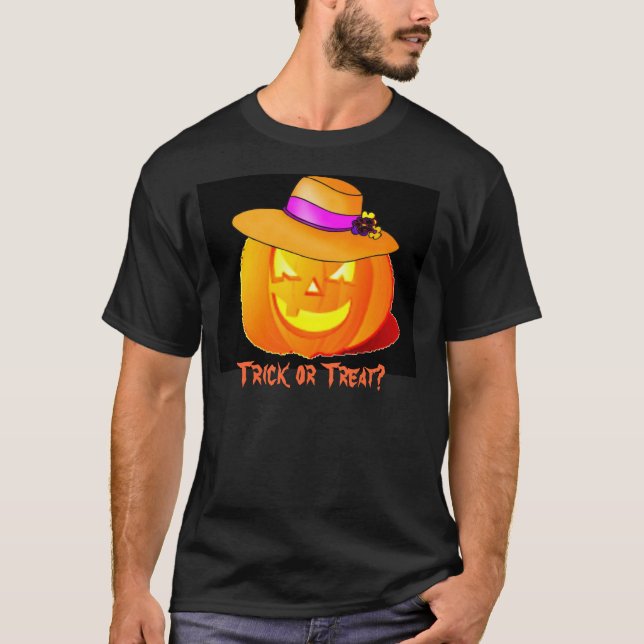 Trick oder Treat? T-Shirt (Vorderseite)