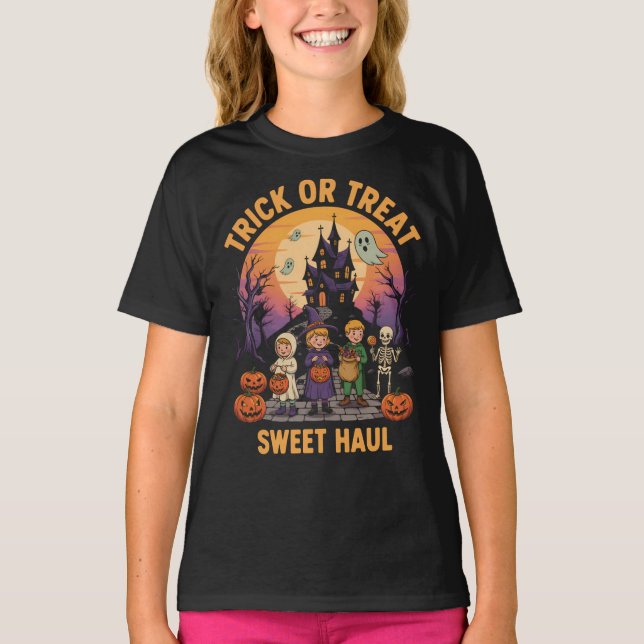 Trick oder Treat T-Shirt (Vorderseite)
