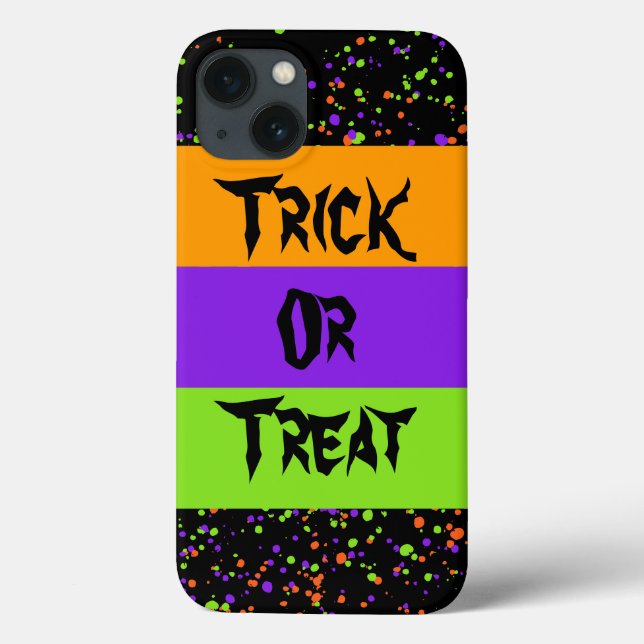 Trick oder Treat / Tier / Punkte / Case-Mate iPhone Hülle (Rückseite)