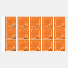 Trick oder Treat von... Etiketten