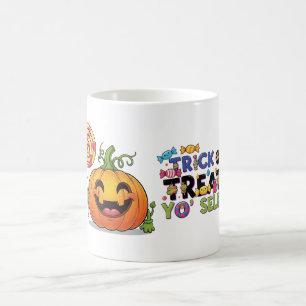 Trick oder Treat Yo's Self Funny Halloween Coffee Kaffeetasse