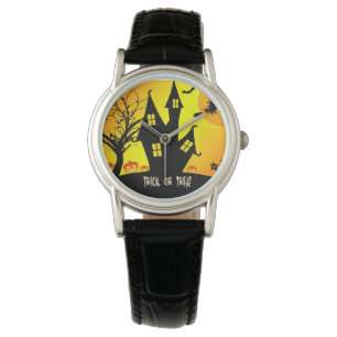 Trick oder Treat zu Halloween Armbanduhr