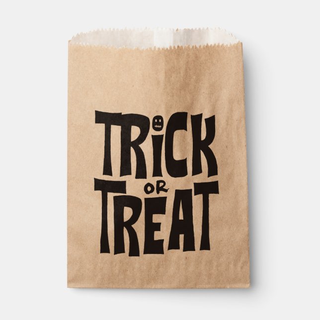 Trick oder Treatbeutel Geschenktütchen (Vorderseite)