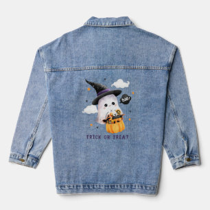 Trick oder Treatment Baby Jeansjacke