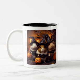 Trick oder Treten Guinea Schweinekaffee Tasse