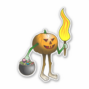 Trick oder Treuhandpumpen Aufkleber