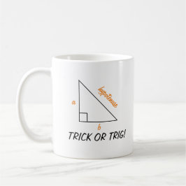 Trick oder Trig Mathe Halloween Personalisiert Leh Kaffeetasse