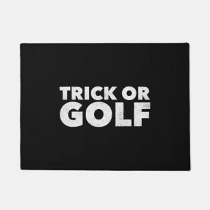 Trick Or Golf Funny Halloween Fußmatte