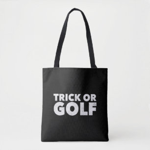 Trick Or Golf Lustiger Halloween Tasche